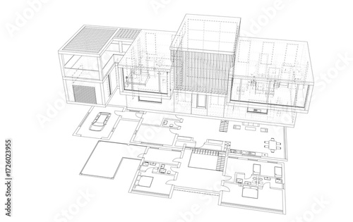 house plan blueprint