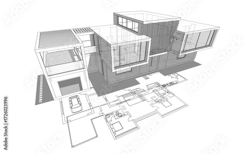 house plan blueprint