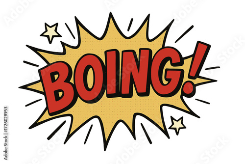 Comic sound effects icon set. fun, colorful, cartoon style flat icons collection