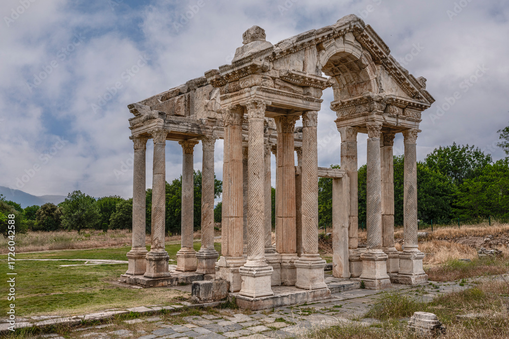 Obraz premium Turkey - Aphrodisias - Tetrapylon