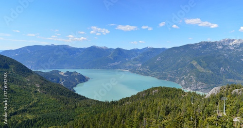 blue ocean panorama
