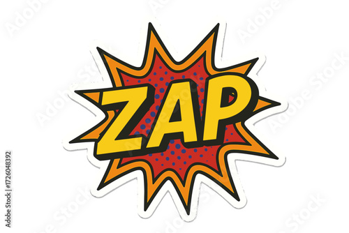 Comic book, pop art style solid icon set. fun expressions and sound effect icons