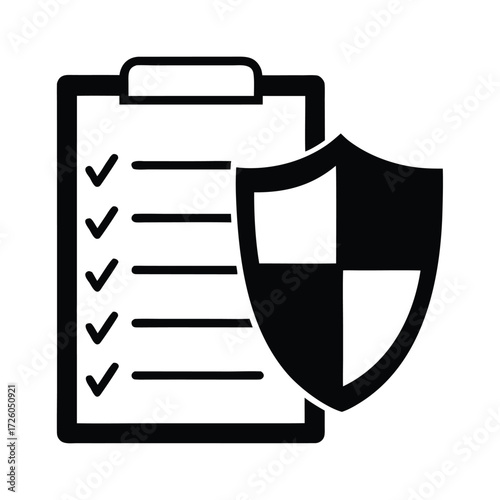 Insurance policy checklist document for protection and safety assurance form security audit report