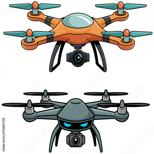 Toy cartoon airplane vector illustration design for aviation transport icon