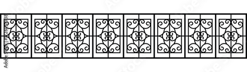 chain link fence with wire on high fidelity minimalistic view industrial concept isolated on transparent background png