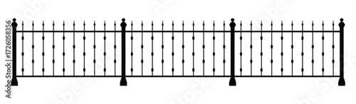 chain link fence with wire on high fidelity minimalistic view industrial concept isolated on transparent background png