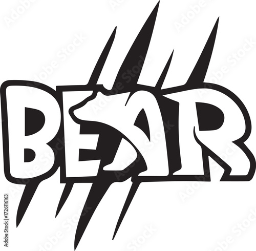 **Emblem of untamed power and primal strength, embodying the wild spirit of the magnificent grizzly.**