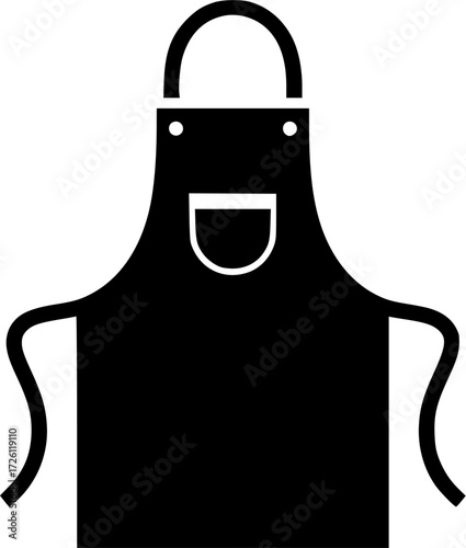 Cooking apron, Cooking apron silhouette, Apron silhouette, Kitchen aprons, Kitchen aprons silhouette, Chef apron