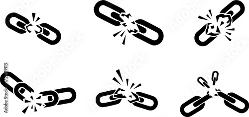 Broken chain silhouette, Broken chain, Broken chains freedom, Broken chains vector, Freedom broken chain silhouette, Freedom broken chain 