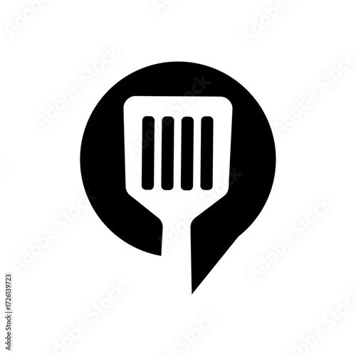 Spatula Kitchen Tool Food Icon Vector