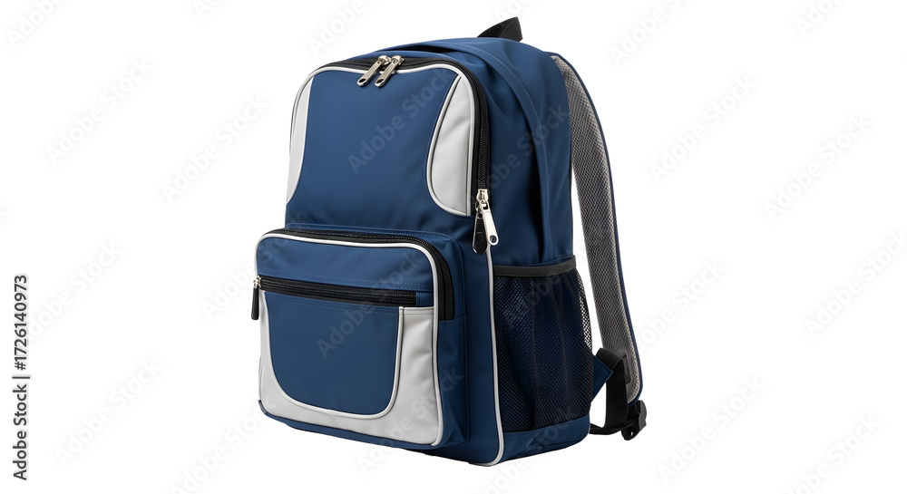 Fototapeta premium Backpack blue