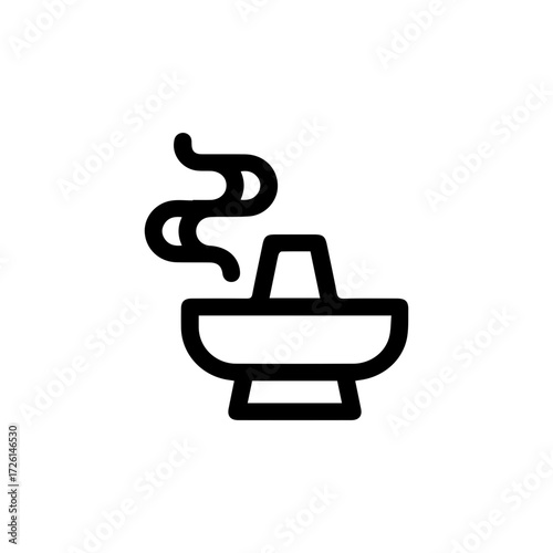 Aromatic Incense Burner Icon