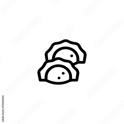Dumplings Simple Icon