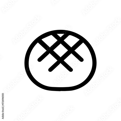 Bread Icon Graphic