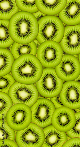 Kiwi Slice Background