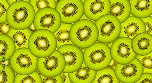 Kiwi Slice Background