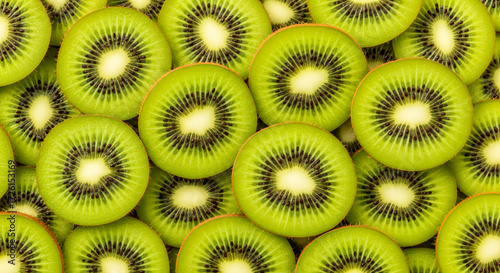 Kiwi Slice Background