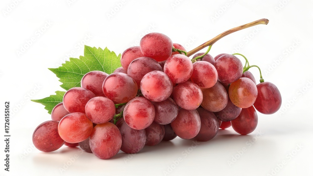 Fototapeta premium Fresh Red Grape Bunch