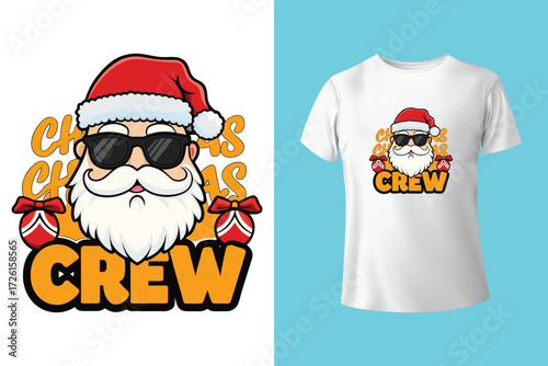 Dabbing Through The Snow T-shirt Design | Awesome Christmas Dabbing T-shirt design