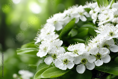 delicate cherry blossoms oval frame soft focus.