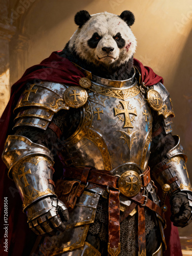 panda knight