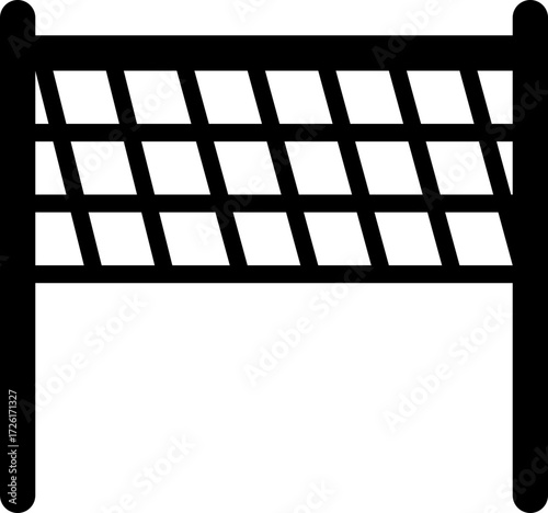Sports Game Net Silhouette