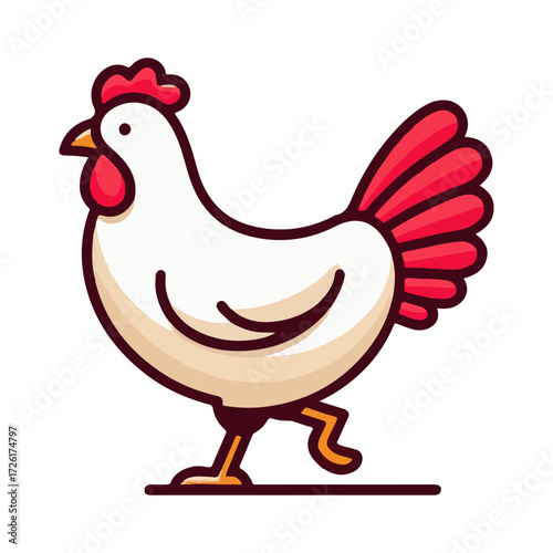 chicken illustration design