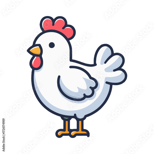 chicken illustration design