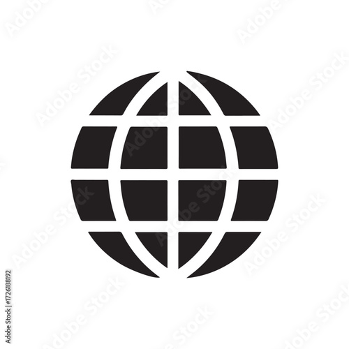 Web icons vector. Global Network Symbol