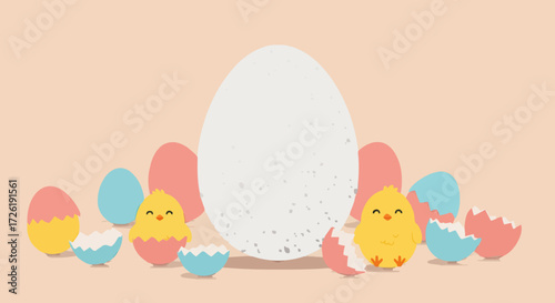 Vector illustration world egg day