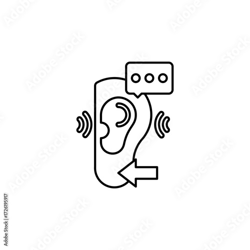 Listening Ear Icon
