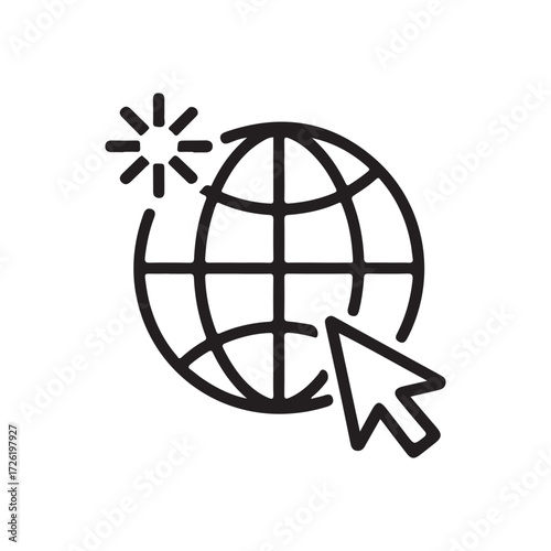 Online Network and Digital Navigation Logo