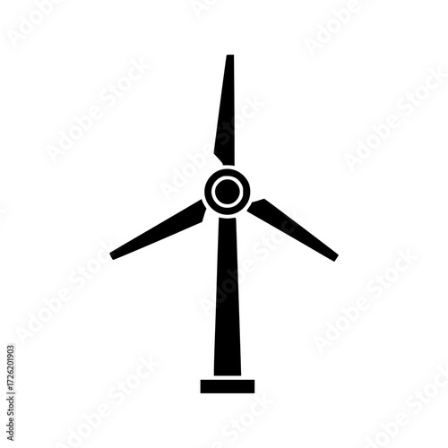 Wind Turbine Energy Icon