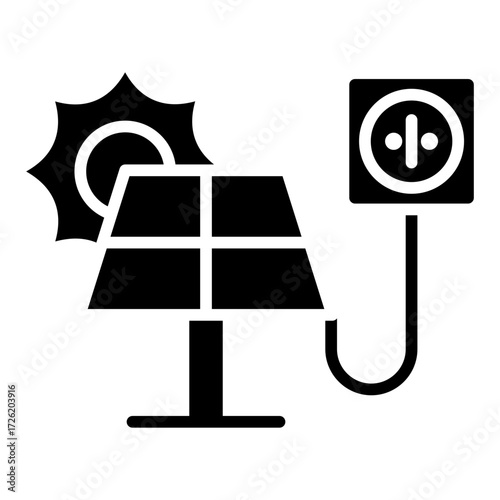 Socket Glyph Icon