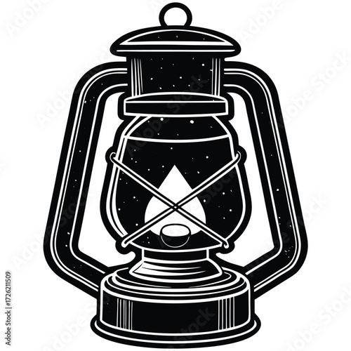 camping lantern  isolated on white background (3).eps