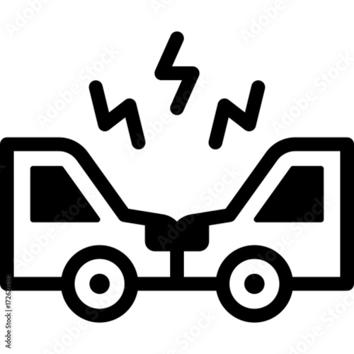 Vehicle Collision Icon
