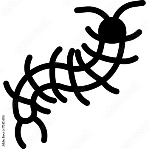 Centipede Insect Icon