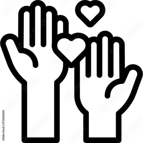 Charity Gift Icon