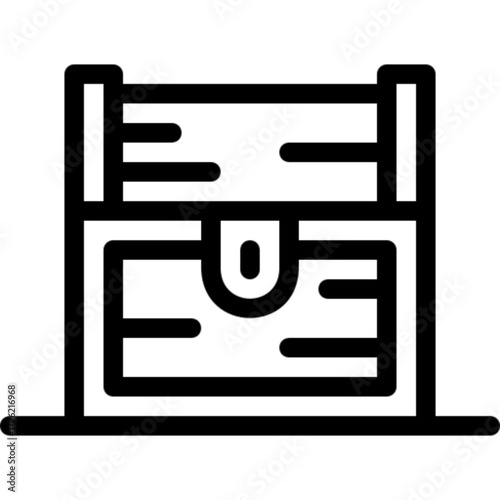 Treasure Chest Illustration