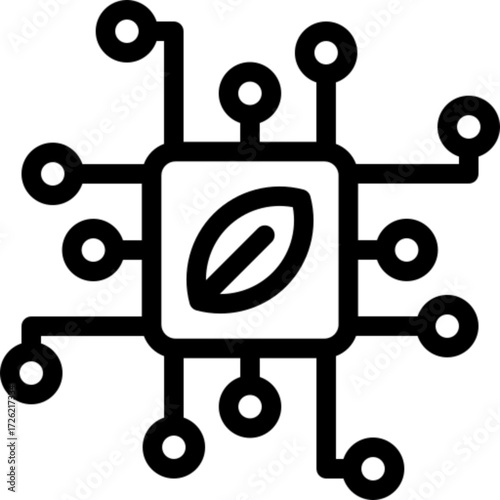 Computer Chip Illustration