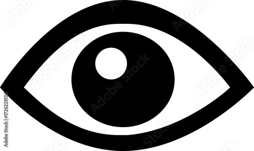 Icon of a watchful look
