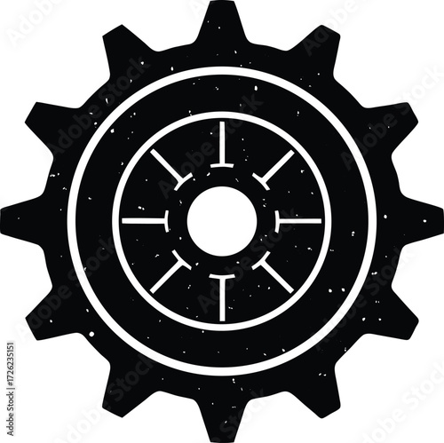 steampunk clockwork gear industrial panel backgrou.eps