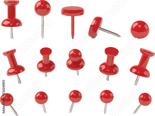 set of push pins