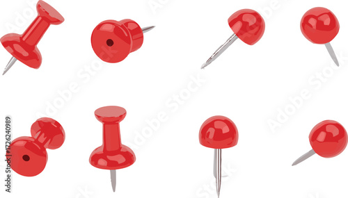 set of pins