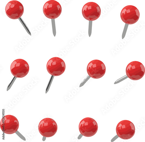 set of push pins
