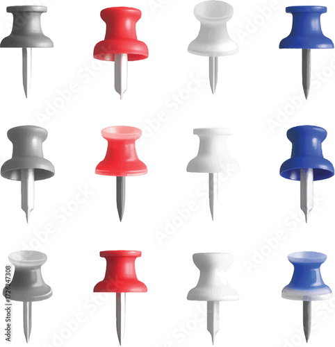 set of push pins