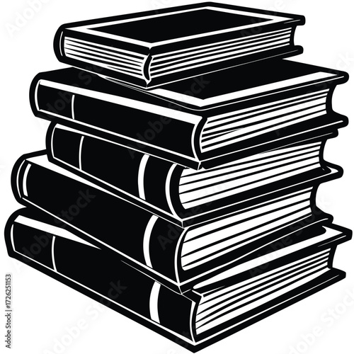 stack of books