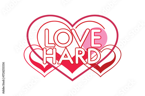 heart love valentine symbol shape day passion romance vector red design icon text 