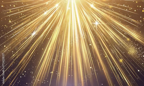 golden star burst