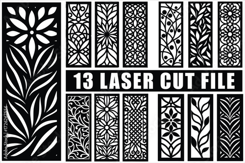 Laser cut panels for elegant home decor projects